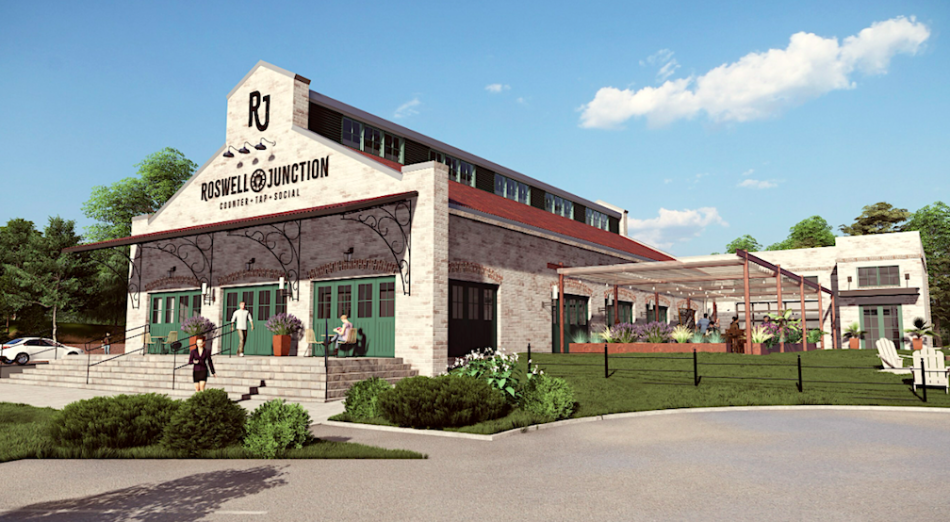 Images Roswell's first food hall taking shape in former church